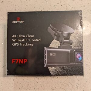 Redtiger 4K F7NP Dash Cam with GPS